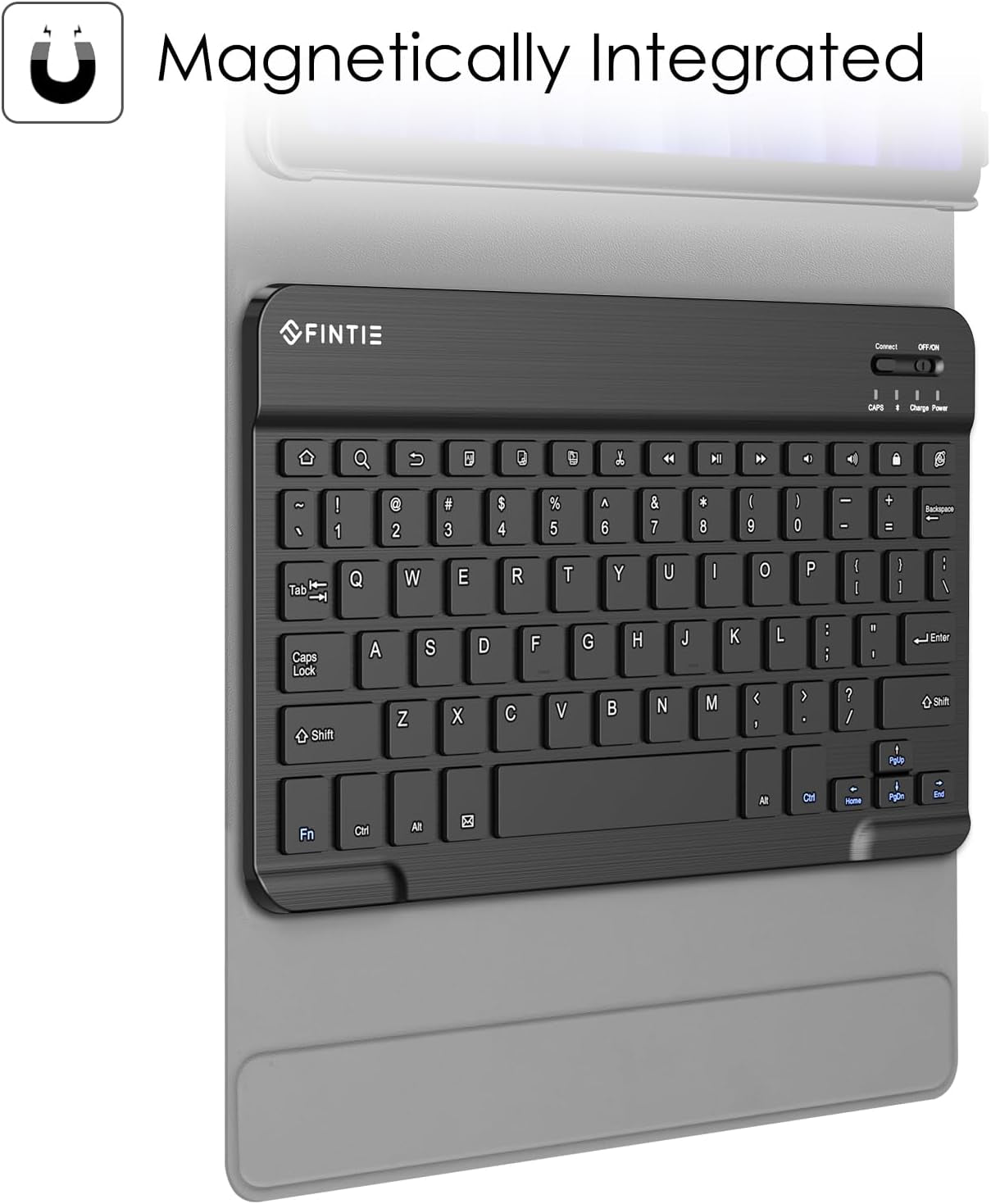 FINTIE Keyboard Case for Samsung Galaxy Tab A7 10.4 Inch 2022/2020 Model (SM-T500/T503/T505/T507/T509), Slim Lightweight Stand Cover W/Magnetically Detachable Wireless Bluetooth Keyboard, Black