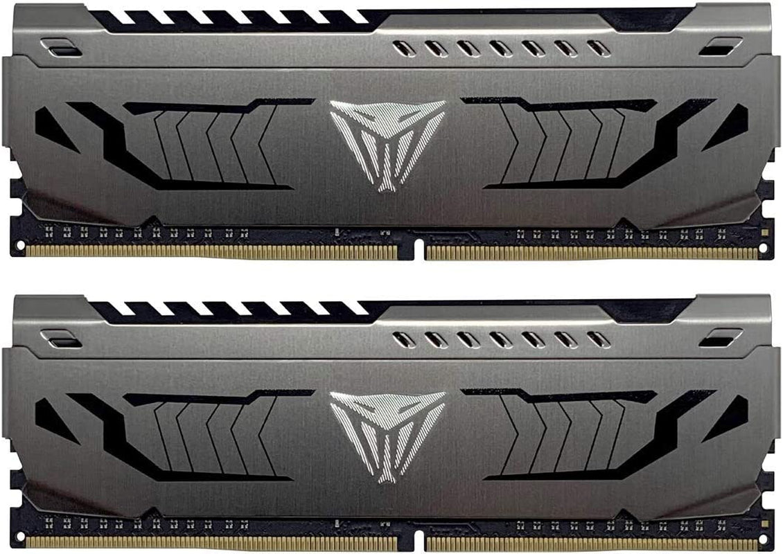 Patriot Viper Steel DDR4 RAM 16GB (1X16GB) 3200Mhz CL16 1.35V UDIMM Desktop Gaming Memory Module Compatible with XMP - PVS416G320C6